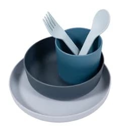 Bo Jungle Jídelní sada CPLA 5ks - Blue