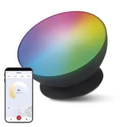 EMOS Chytrá stolní LED ambientní lampa GoSmart černá