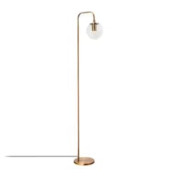 Opviq Stojací lampa Viran vintage zlatá/čirá
