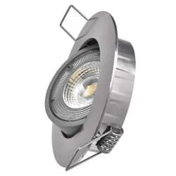 Svítidlo LED výklopné Emos Exclusive 5 W 4 000 K nikl broušený