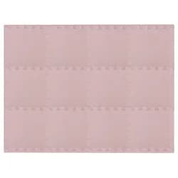 Rialto Baby Hrací podložka puzzle s okrajem Light Pink 92x122 cm
