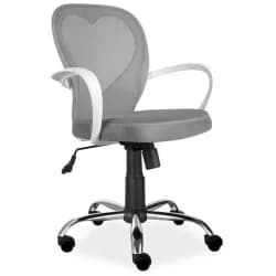 Casarredo Kancelářské křeslo DAISY šedá