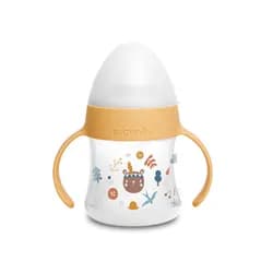 Suavinex láhev s oušky FOREST 150ml - ORANŽOVÁ