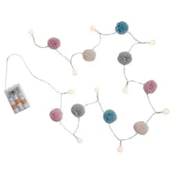 HIPPIE LIGHTS LED Světelný řetěz s USB 10 světel - mix barev