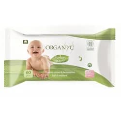 Organyc - Dětské vlhčené ubrousky BIO, 60 ks