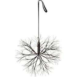 Závěsná LED dekorace průměr 40 cm Star Trading Stardust - černá