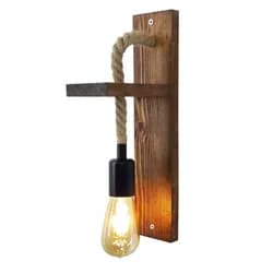 Opviq Nástěnná lampa Aplik I hnědá