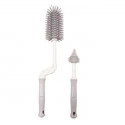 Bo Jungle kartáč na láhve B-Bottle Brush Set - Grey
