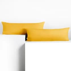 Povlaky na polštáře DecoKing Amber I oranžové, velikost 40x200*2