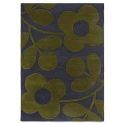 BRINK & CAMPMAN - Koberec ORLA KIELY SPRING STEM MARINE