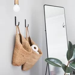 Úložný koš 48 cm MIRA House Doctor - přírodní