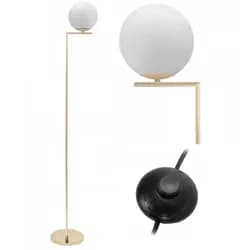 TooLight Stojací lampa Glamoura zlatá