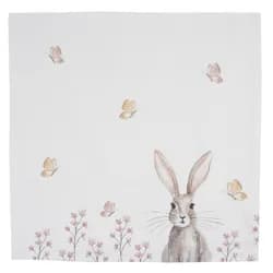 Růžový skleněný svícen Brinnes - Ø 9*16 cm Clayre & Eef