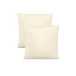 Sada 2 ks - 30x40cm dekorativních protiroztočových polštářů nanoSPACE Nanobavlna®  – režná biobavlna, 300g
