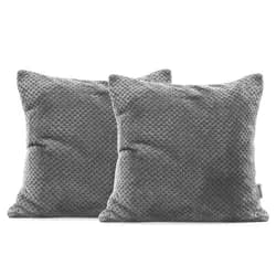 Povlaky na polštáře Decoking Xela šedé 45x45 - 2 kusy, velikost 45x45*2