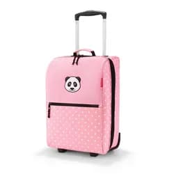 Dětská taška na kolečkách Reisenthel Trolley XS kids Panda dots pink