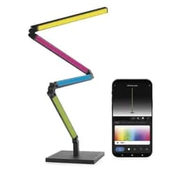 EMOS Chytrá LED stojací lampa GoSmart černá