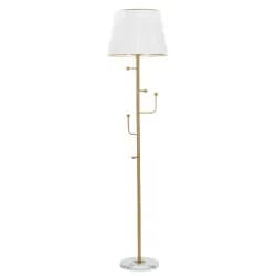 Mauro Ferretti Stojací lampa Hanger 173 cm zlatá/bílá/mramor