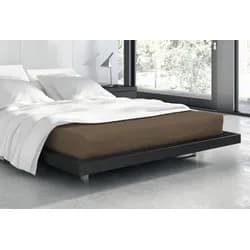 Faro Froté prostěradlo SMOOTH 180x200 cm hnědé