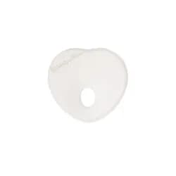 KikkaBoo Ergonomický polštářek z paměťové pěny Heart Airknit White