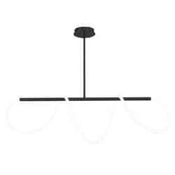 TooLight Stropní LED svítidlo Morko černé