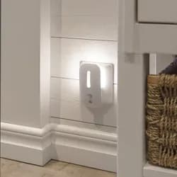 Noční LED lampa se senzorem výška 11,4 cm Star Trading Functional - bílá