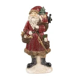 Porcelánový dezertní talíř s kohoutem Devine French Roster - Ø 20cm Clayre & Eef