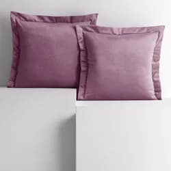Povlaky na polštáře AmeliaHome Velvet Side růžové, velikost 45x45