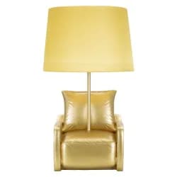 Mauro Ferretti Stolní lampa Midcentury 46 cm žlutá