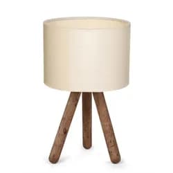 Opviq Stolní lampa Aydo I krémová/hnědá