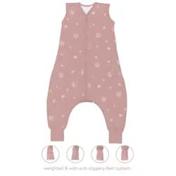 Fillikid Dětský overal na spaní dandelion pink vel. 92