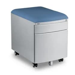 Pojízdný kontejner Mayer 32P8 30 462 — stříbrný, modrý aquaclean Mayer