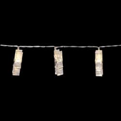 Světelný LED řetěz 10 světýlek délka 135 cm Star Trading Clippy  - zelený