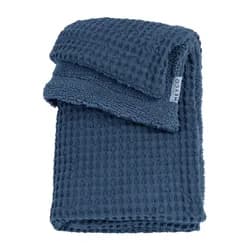 Meyco Deka Waffle Teddy fleece - Indigo