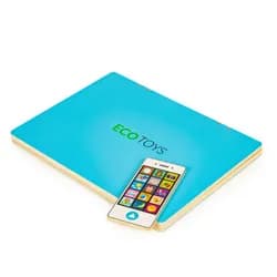 ECOTOYS Dětský edukační laptop TWIGY modrý