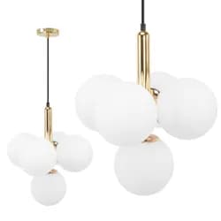 TooLight Závěsný lustr APP1574-5CP zlatý