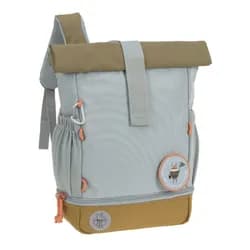 Lässig Mini Rolltop Backpack Nature light blue