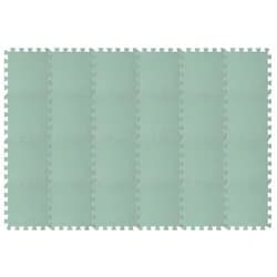 Rialto Baby Hrací podložka puzzle Light Green 180x120cm