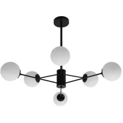 TooLight Stropní kovové svítidlo Industrial 6 APP262-6C černé