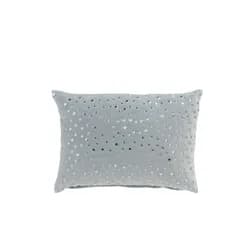 Keramická knopka s modro-bílým květinovým ornamentem – Ø 4*4 cm Clayre & Eef