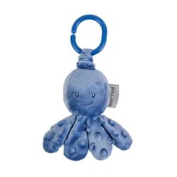 Nattou Chobotnička vibrační na C kroužku dark blue 20 cm Lapidou - NATTOU Chobotnička vibrační na C kroužku dark blue 20 cm Lapidou