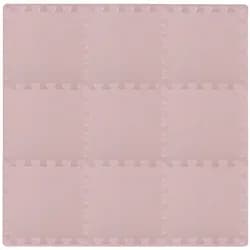 Rialto Baby Hrací podložka puzzle s okrajem Light Pink 92x92 cm
