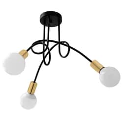 TooLight Závěsný lustr PARADISE 60 cm černý
