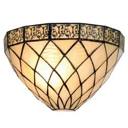 Nástěnná lampa Tiffany - 31*13*20 cm 1x E14 / Max 40W Clayre & Eef