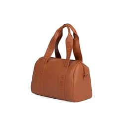 Childhome Přebalovací taška Mommy Club Signature Vegan Leather Brown