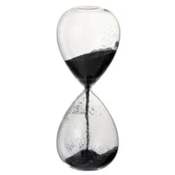 Skleněná dóza s víkem vajíčko s oušky S - Ø 6*12 cm Clayre & Eef