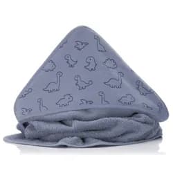 Fillikid Osuška s kapucí dino blue 75x75 cm