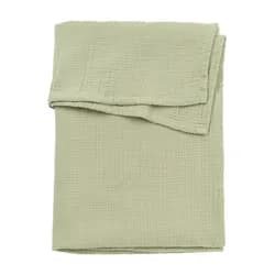 Meyco Mušelínová přikrývka 75x100 - Soft Olive