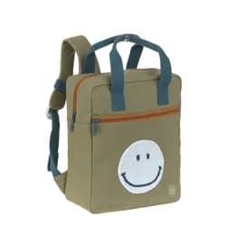 Lässig Green Label Little One & Me Square Backpack Small Gots olive
