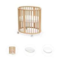 STOKKE® Sleepi™ Mini V3 + matrace + prostěradlo - Natural